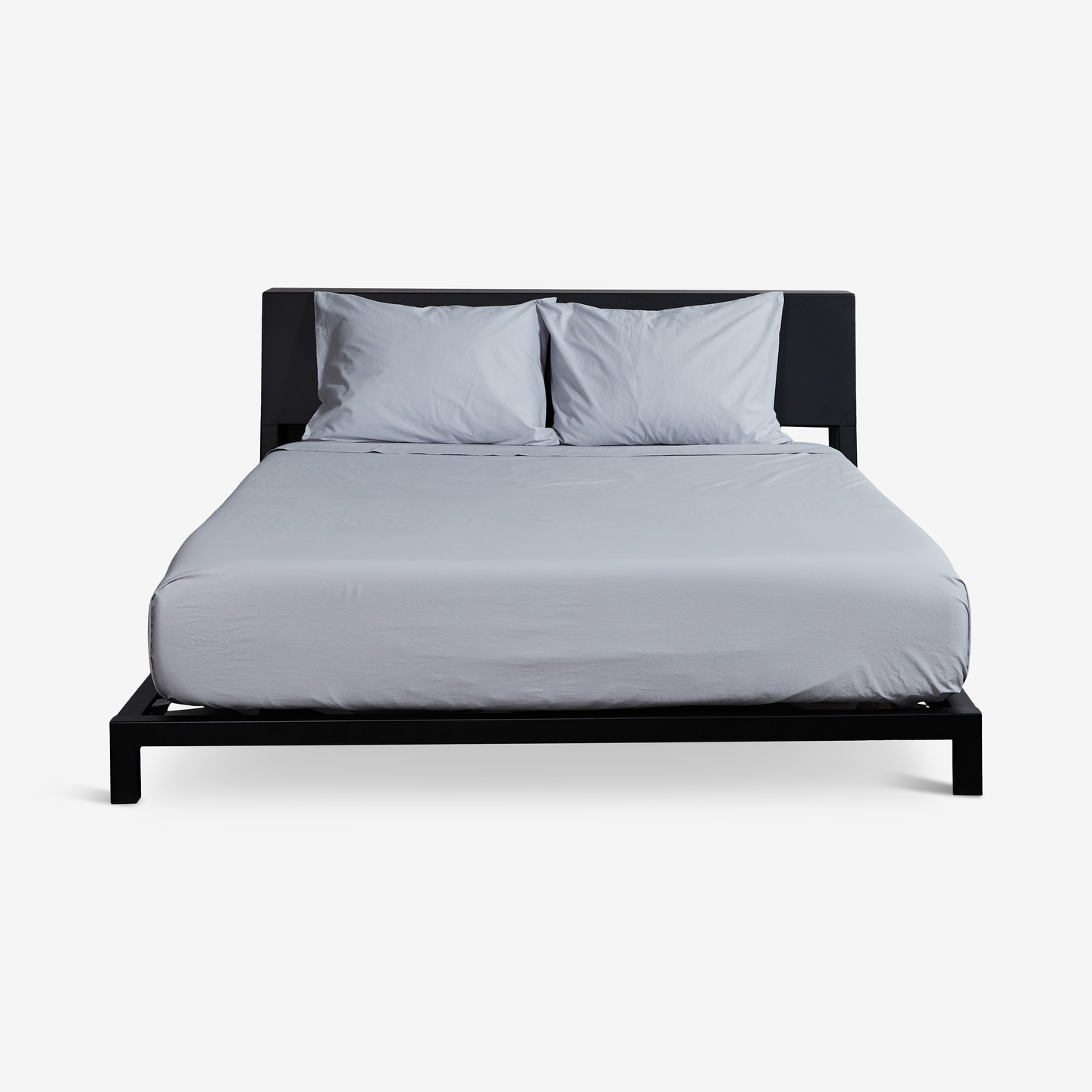 300_Alpine-Gunmetal-Bed-_Flat-Frontbed-made-No-Duvet_Industrial_Bedroom-9 2020