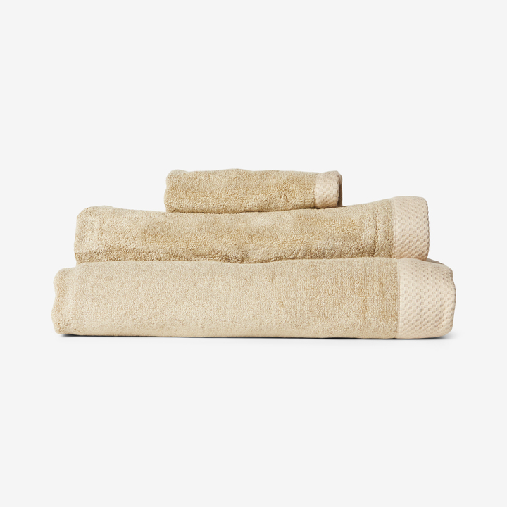 Luxury Bamboo Towel Set, Tan