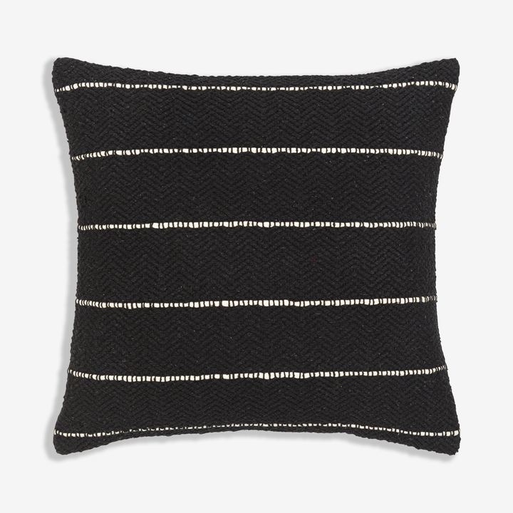 Onyx Throw Pillow (18"x18")