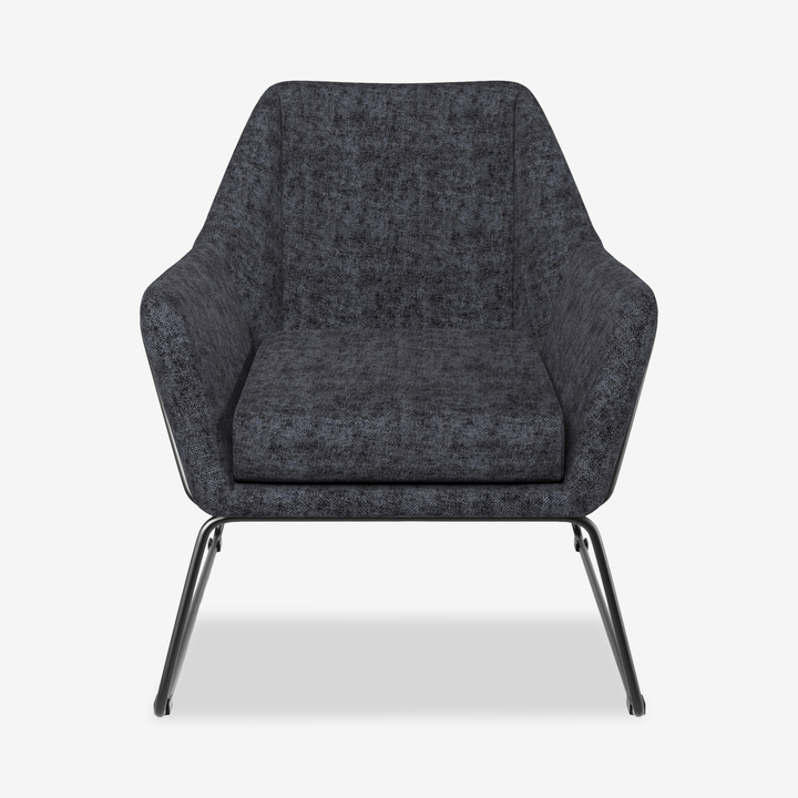 Asher Accent Chair, Charcoal