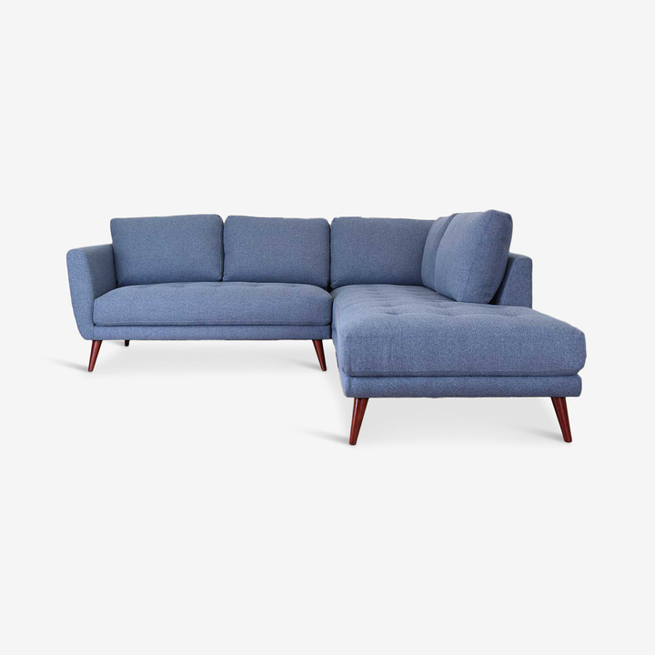 Casey Sectional, Right Facing, Olympic Blue