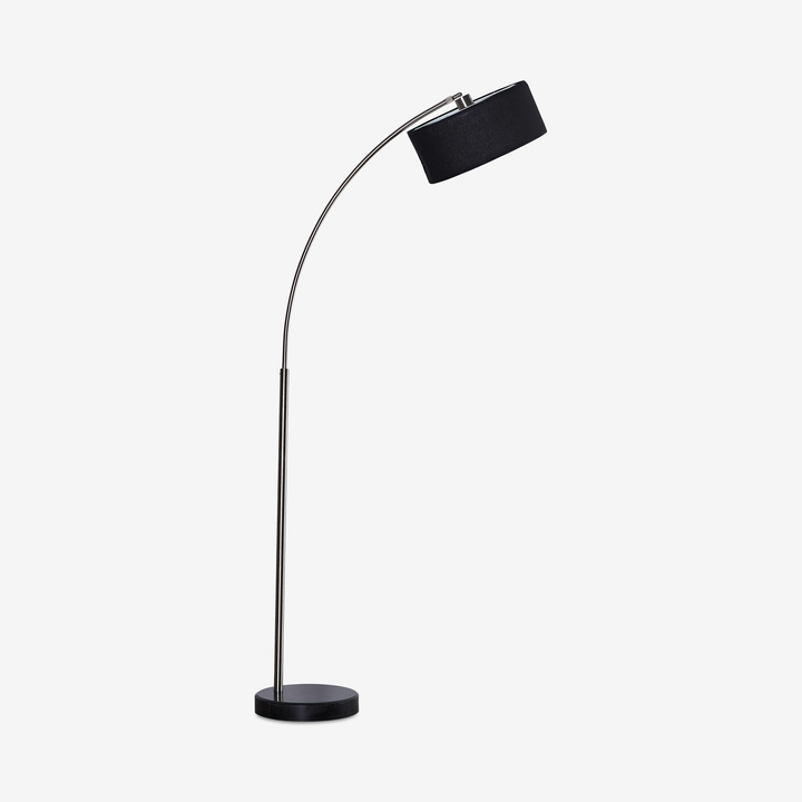 Jarvis Arch Floor Lamp, Charcoal