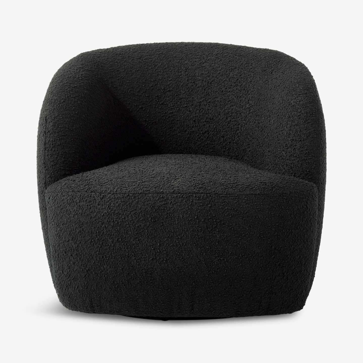Gwyneth Black Boucle Chair