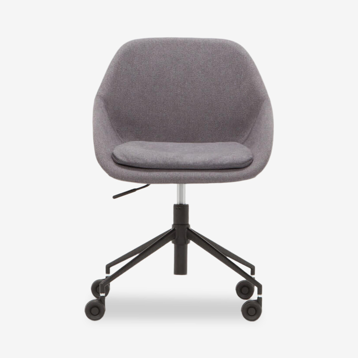 Nixon Office Chair, Grey Fabric