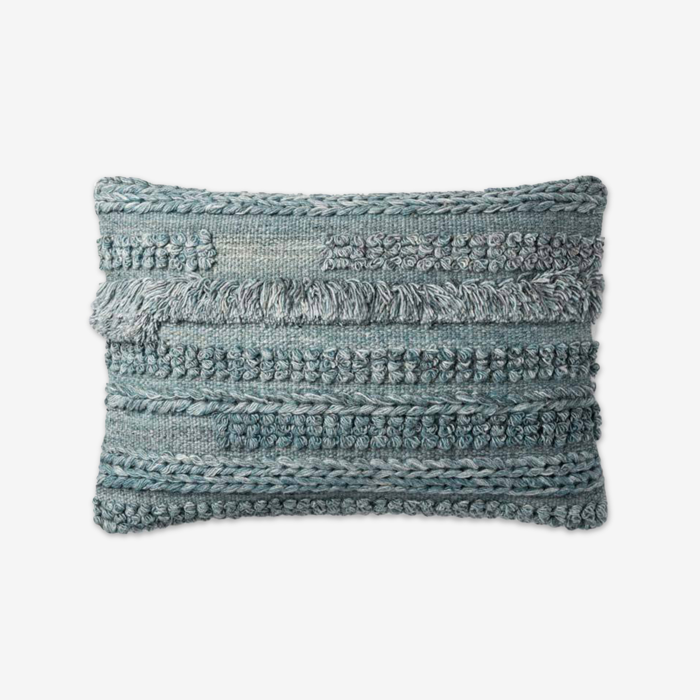 851 Ed Blue Throw Pillow Front (2020)