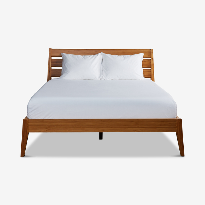 Sienna Platform Bed Queen Fernish, Wooden Bed Frame Design Ideas