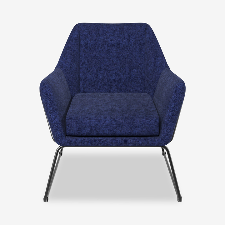 Asher Accent Chair, Navy